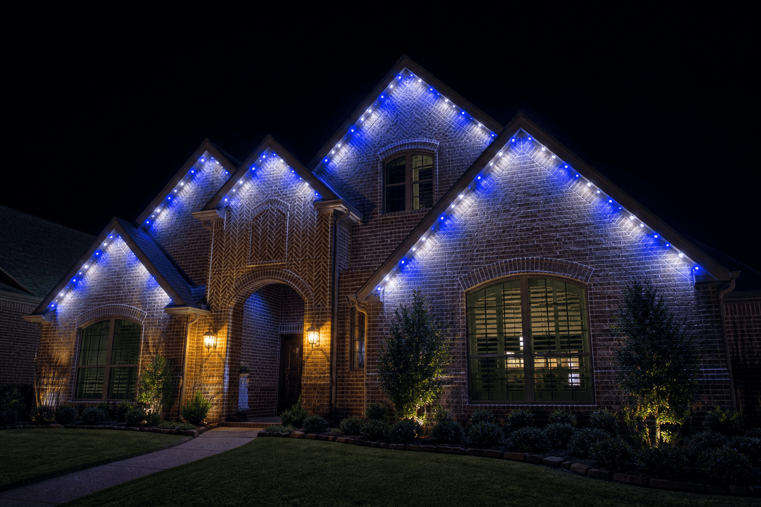Cowboys edge lighting scene